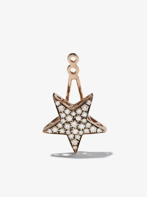 Selim Mouzannar 18kt rose gold diamond Star ear jacket