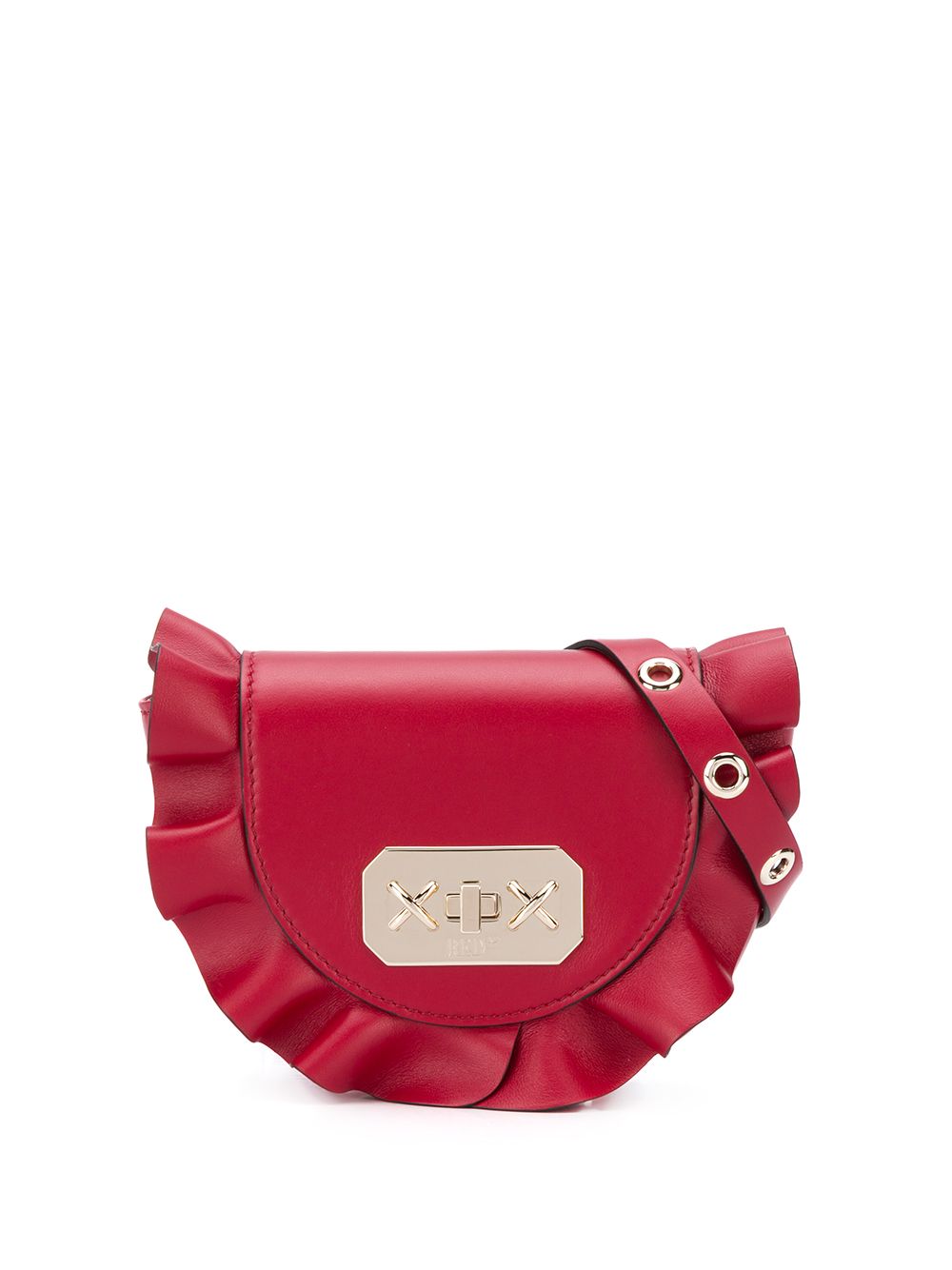 фото Red valentino rock ruffles belt bag