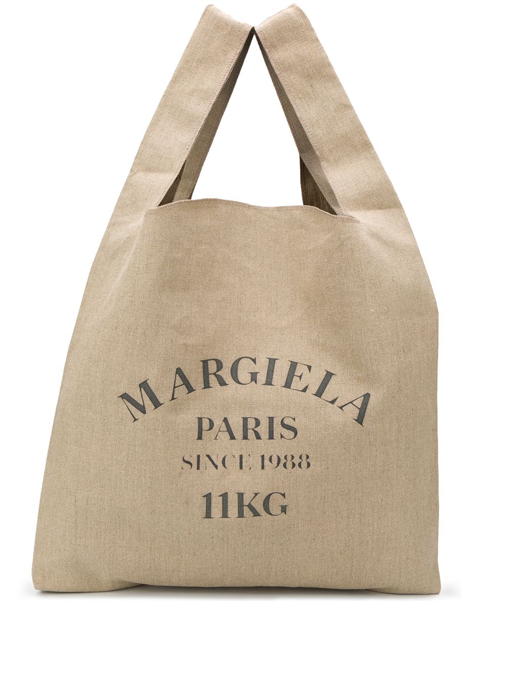 фото Maison margiela сумка-шопер с логотипом