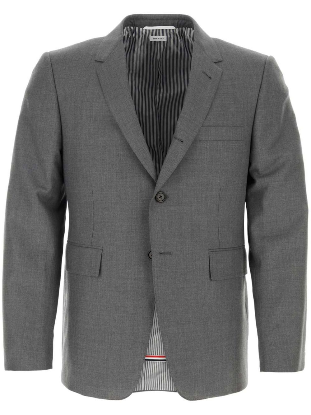 Thom Browne Super 120s single-breasted blazer - Grey