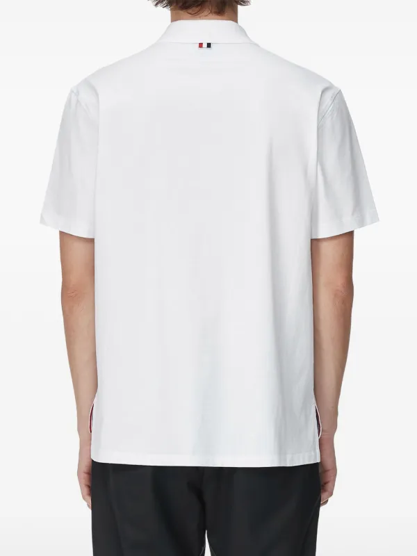 THOM BROWNE ポロシャツ ホワイト Thom Browne ポロシャツ | ホワイト | FARFETCH JP