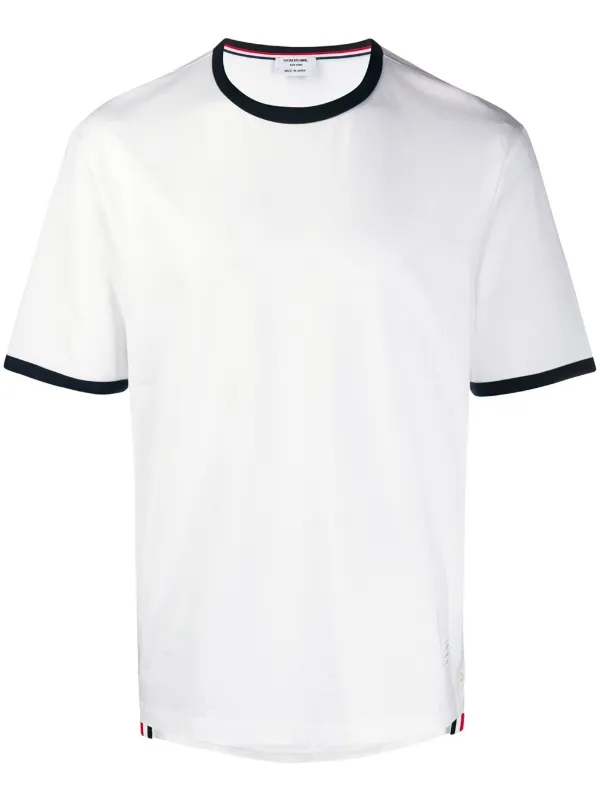 Tシャツ・カットソー THOM BROWNE Men T-shirt White MJS221AJ0058 100 14995116_27463388_600.jpg