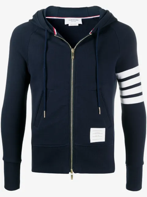 Thom Browne sudadera con capucha y 4-Bar