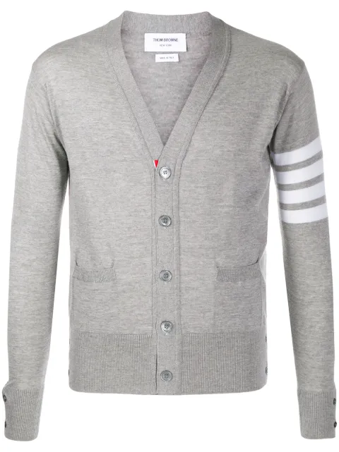 Thom Browne 4-Bar V-neck cardigan