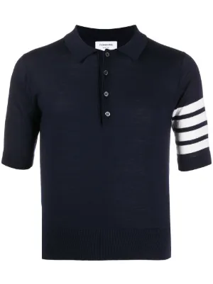 Thom Browne RWB ポロシャツ | ブルー | FARFETCH JP