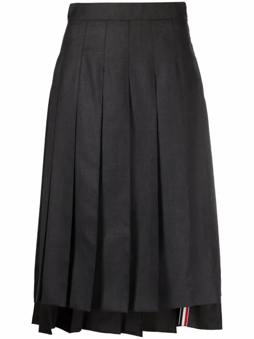 Jupe mi-longue plissée - Thom Browne - Modalova