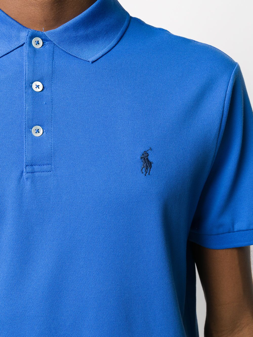 фото Ralph lauren logo embroidered polo shirt