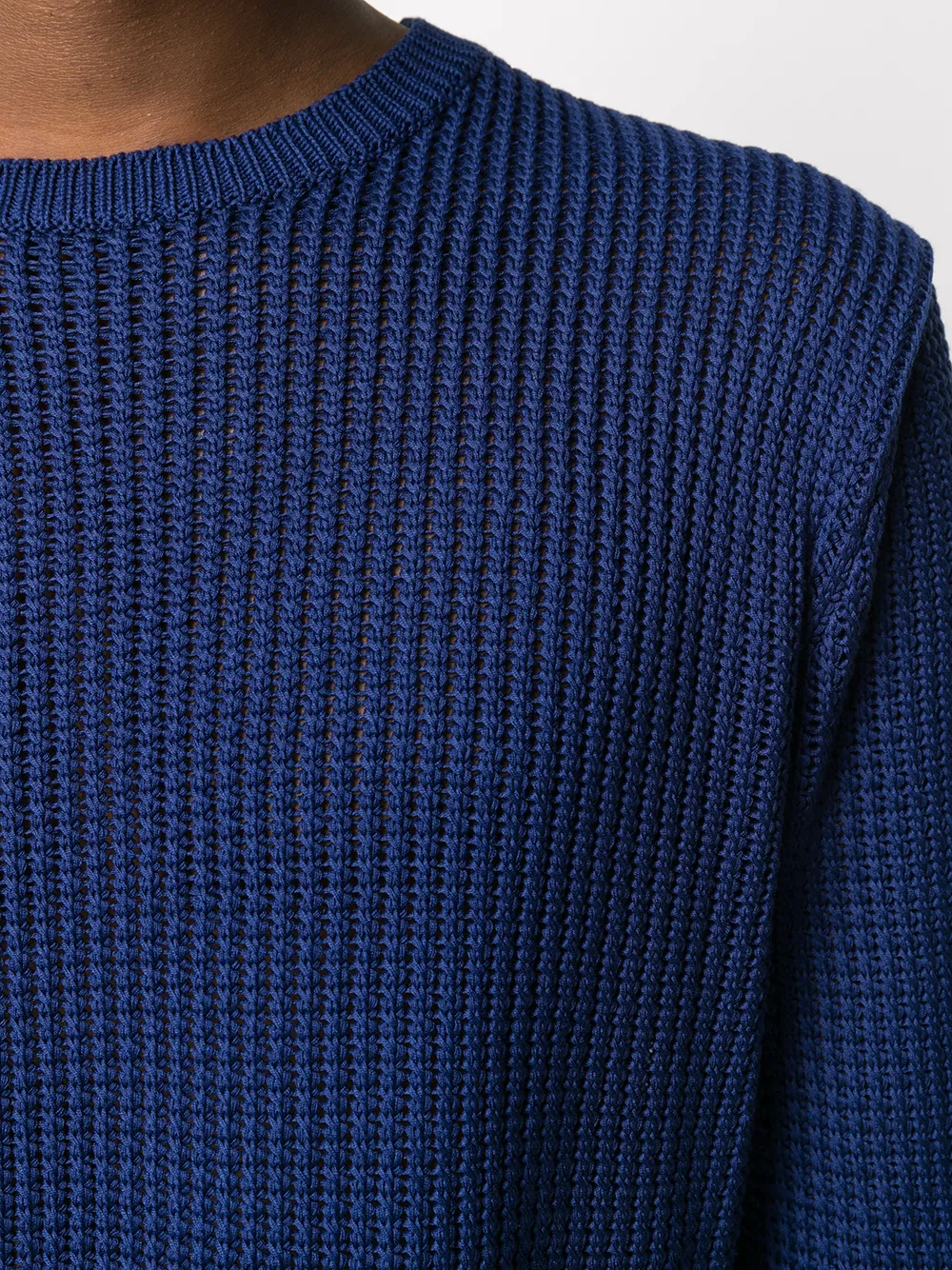 ETRO Opengebreide trui Blauw
