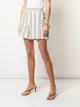 Monse fringed striped print shorts