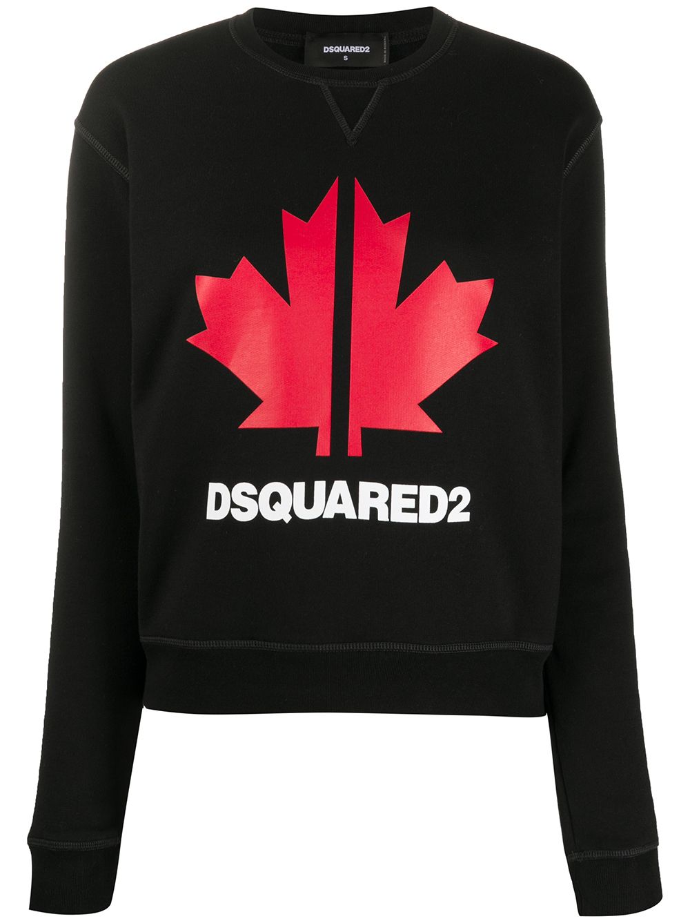 dsquared2 maple leaf sweatshirt