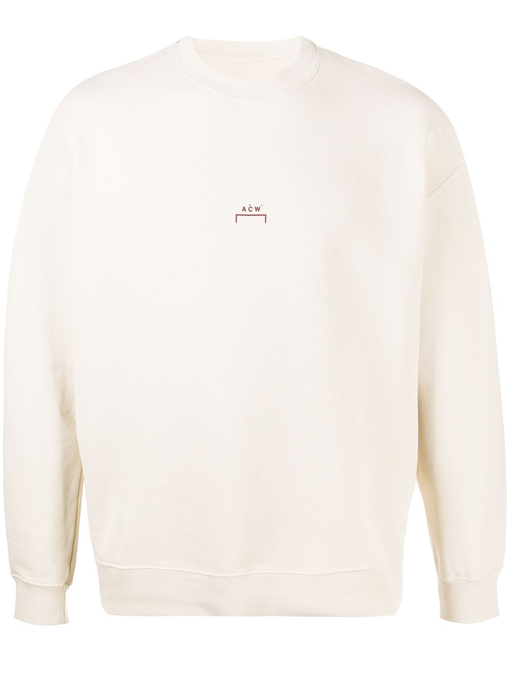 фото A cold wall logo print sweatshirt