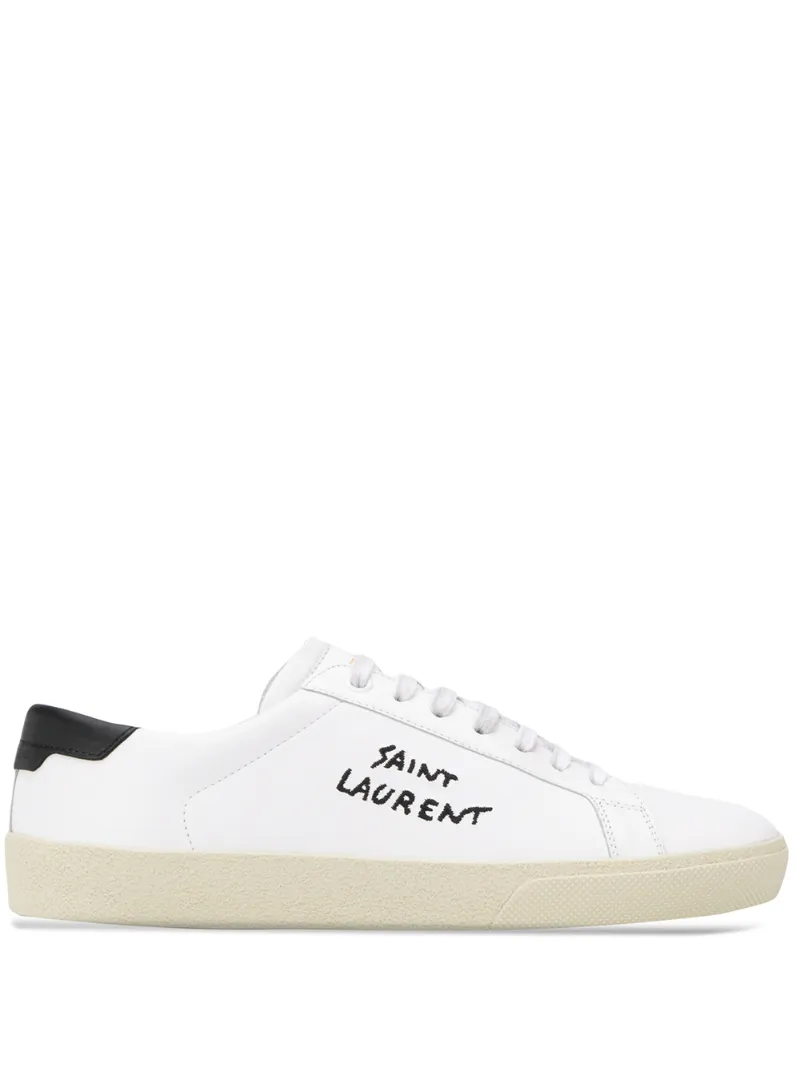 SAINT LAURENT signature low-top sneakers