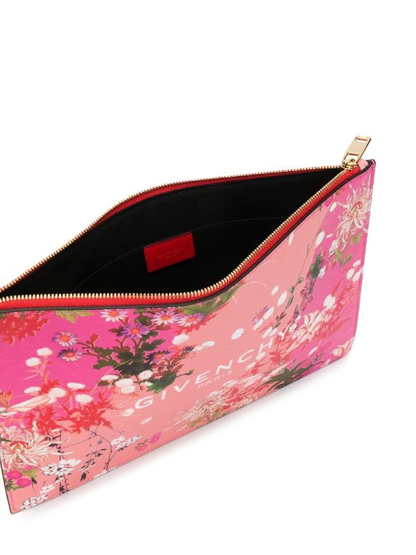 givenchy floral clutch