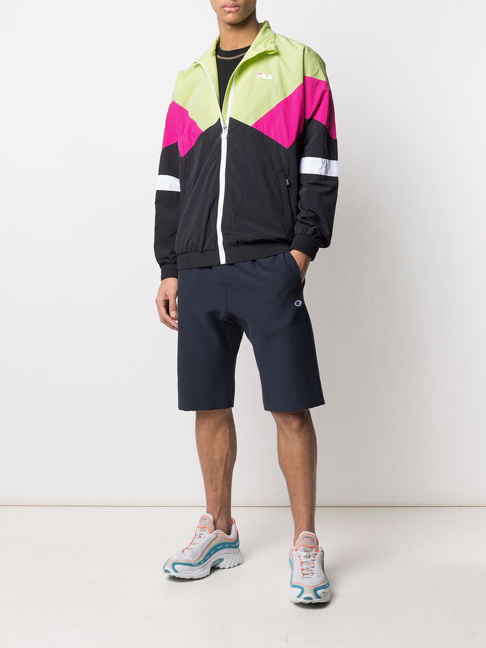 фото Fila colour-block windbreaker