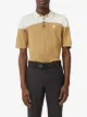 Burberry embroidered monogram two-tone polo shirt