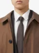 Burberry monogram jacquard tie