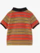 Burberry Kids قميص بولو بأبليكة شعار