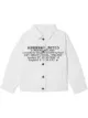 الصورة 1 من Burberry Kids جاكيت جينز بطبعة موقع