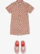 الصورة 2 من Burberry Kids قميص بطبعة مونوغرام