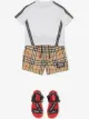 الصورة 2 من Burberry Kids شورت سباحة كاروهات كلاسيكي