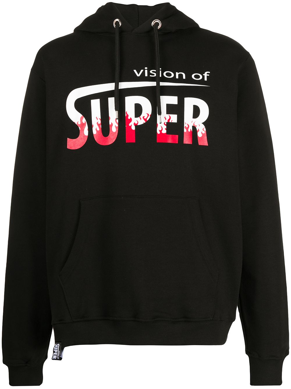 фото Vision of super logo-print cotton hoodie