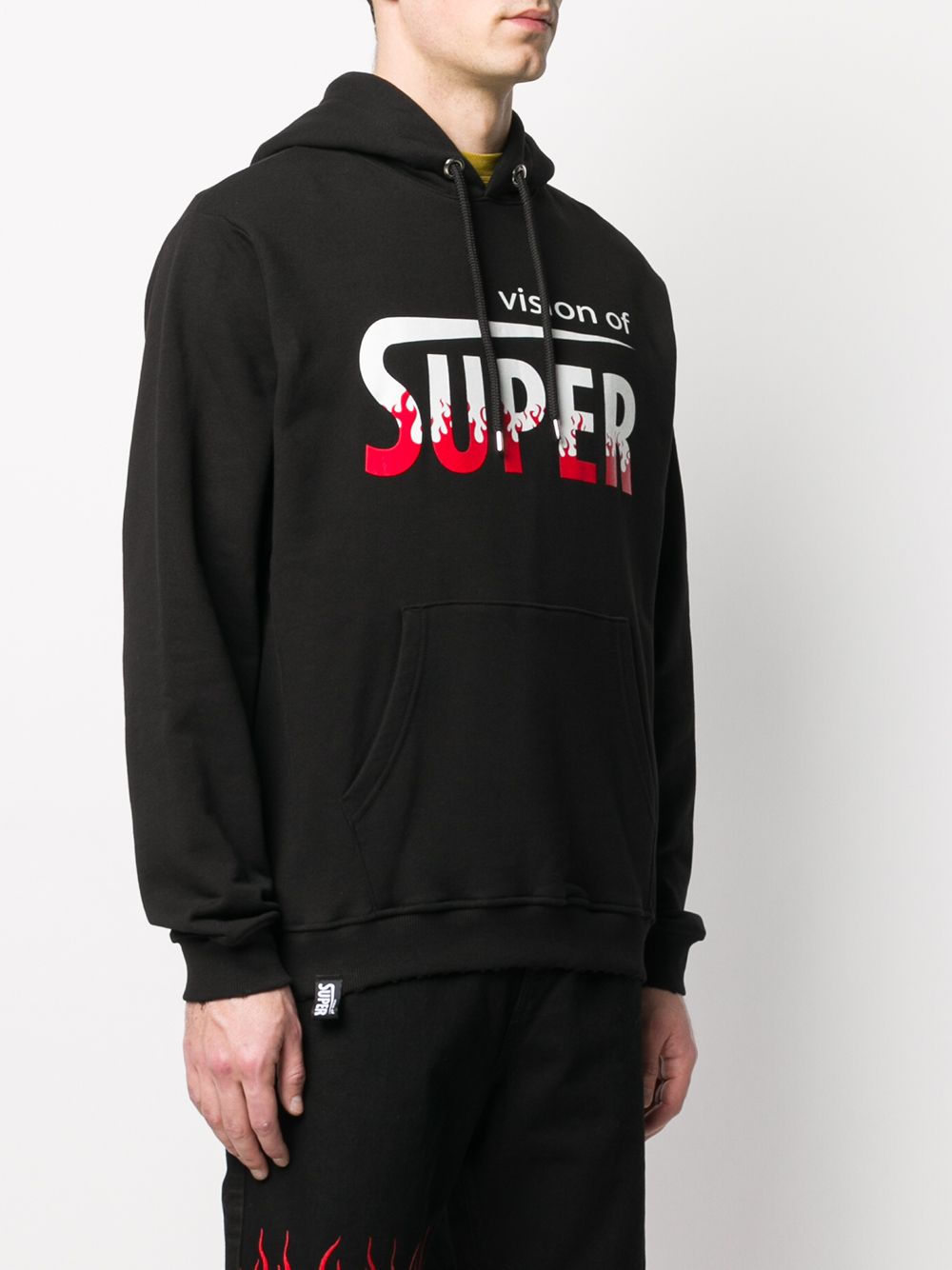 фото Vision of super logo-print cotton hoodie