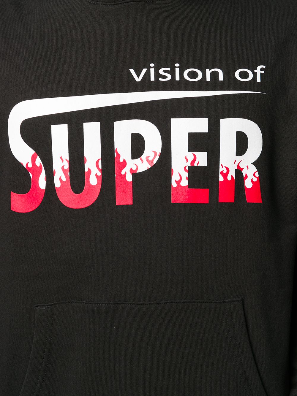 фото Vision of super logo-print cotton hoodie