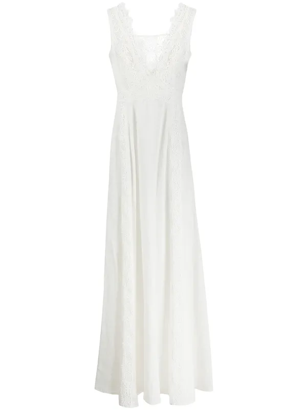 ermanno scervino white lace dress