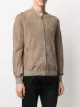 Salvatore Santoro textured fitted bomber jacket