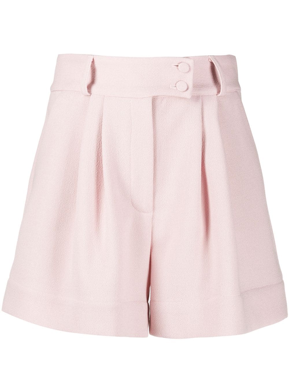 Styland High-waisted Wide Leg Shorts In Pink