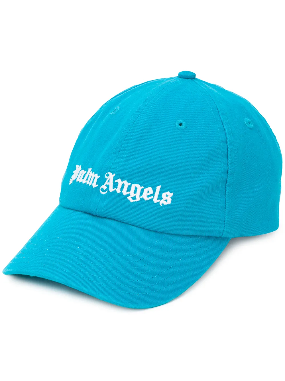 PALM ANGELS EMBROIDERED LOGO BASEBALL CAP