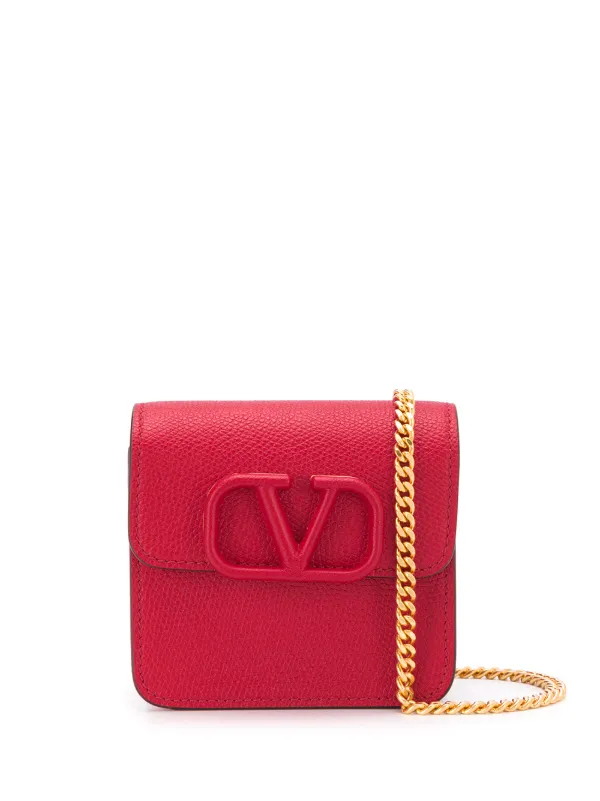 valentino red mini bag
