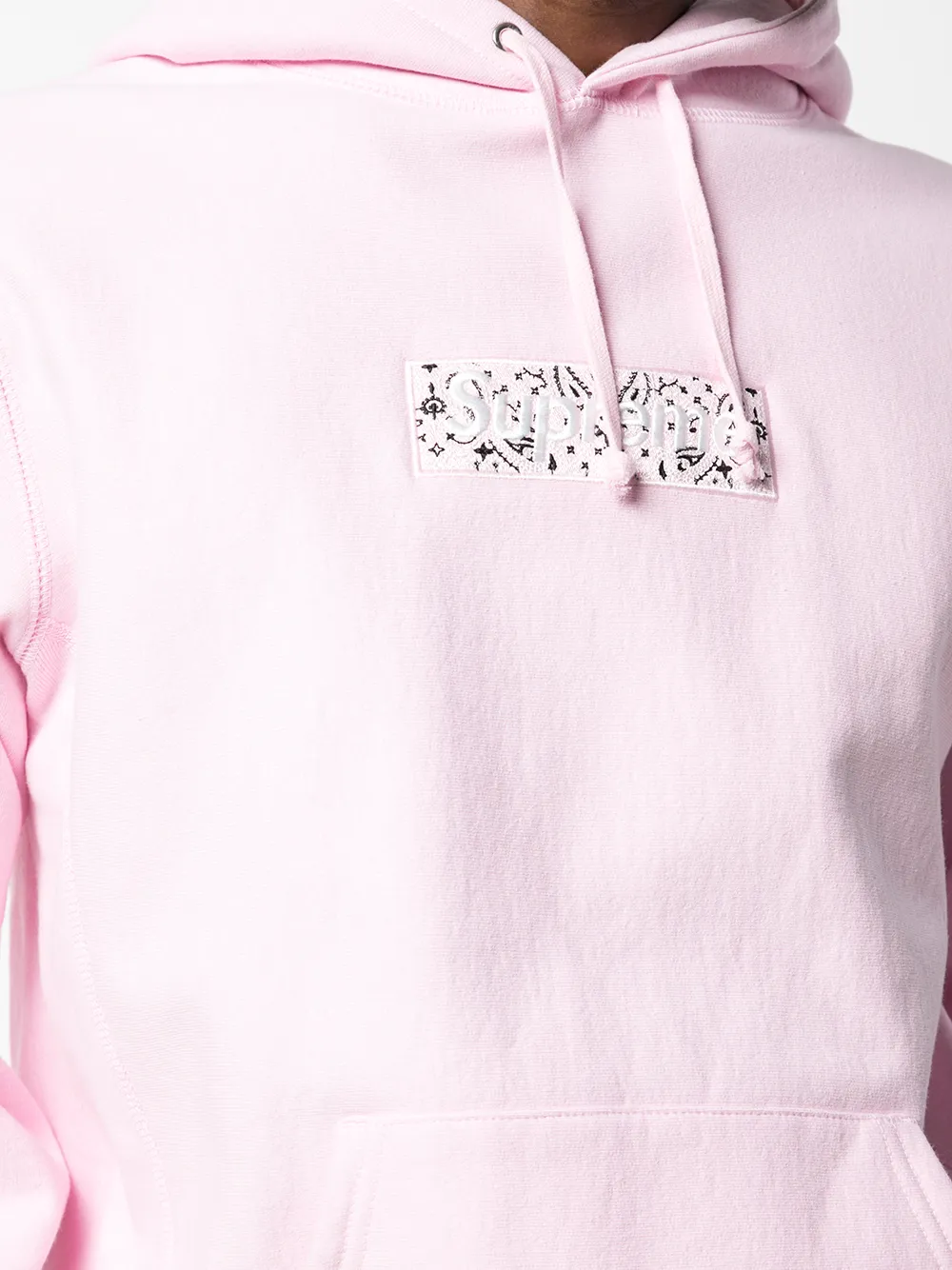 販壳・価格比較 Bandana Box Logo Hooded Sweatshirt Pink | solinvet.com