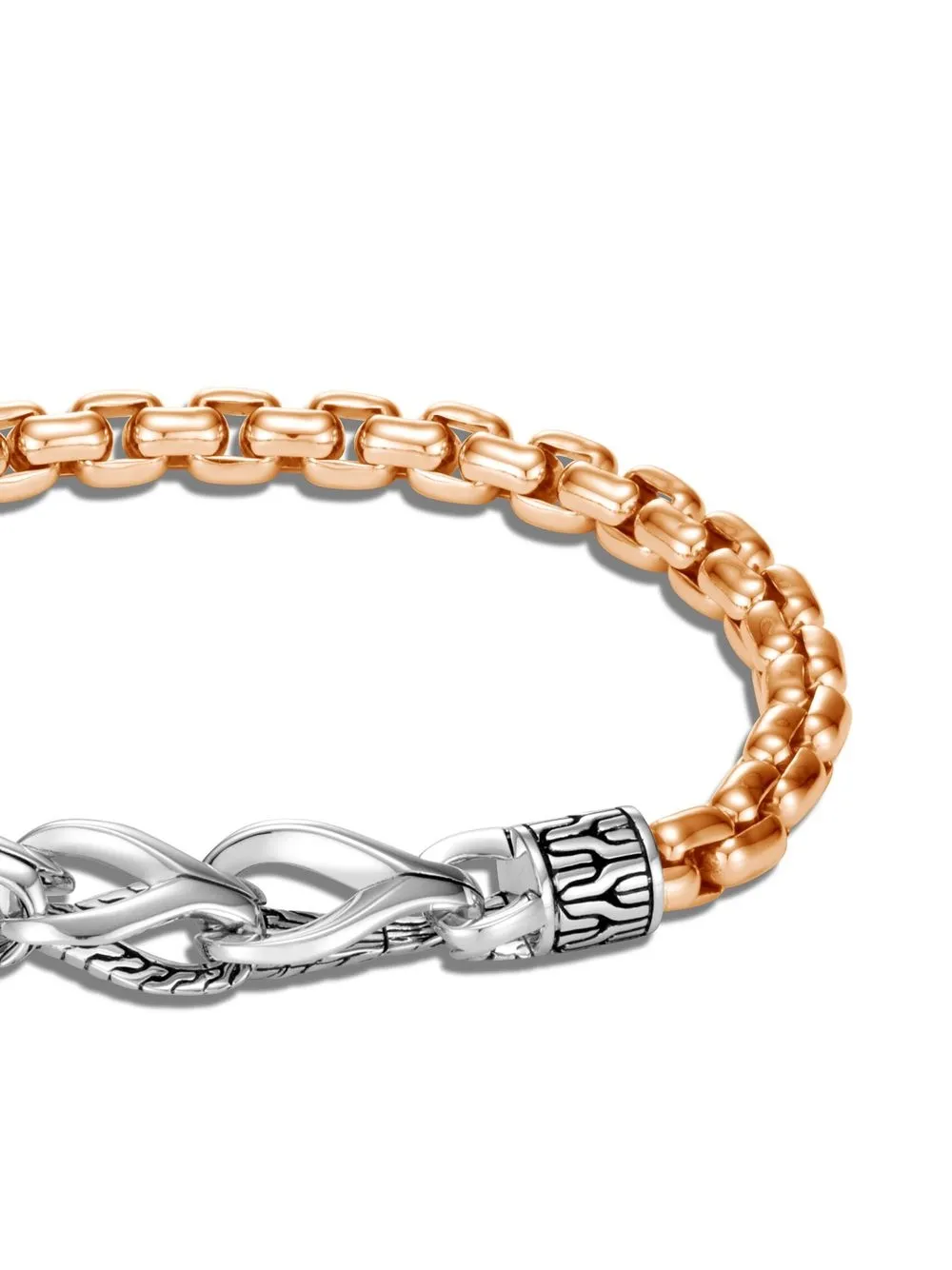 John Hardy 아슬리 투톤 체인 브레이슬릿 Farfetch