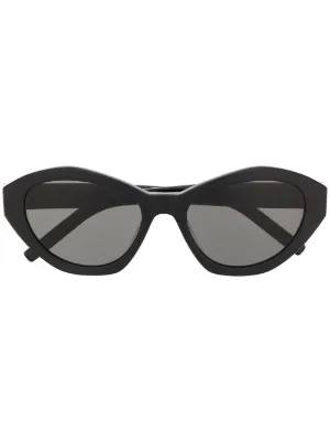 Saint Laurent Eyewear SLM115 キャットアイ サングラス | ブラック