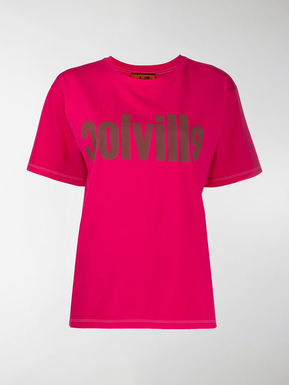Colville Logo Print Cotton Jersey T-shirt In Pink