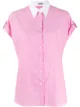 Image 1 of Brunello Cucinelli pinstriped short-sleeve shirt