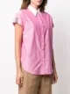 Brunello Cucinelli pinstriped short-sleeve shirt