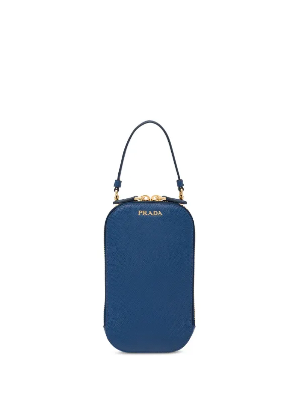 prada blue mini bag