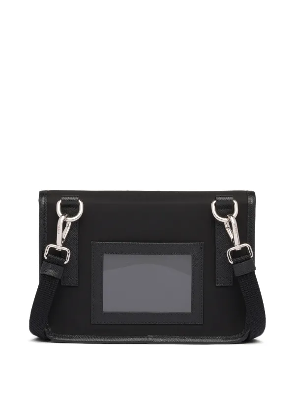 Prada Shoulder Strap Phone Case | Black | FARFETCH