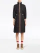 الصورة 2 من Prada معطف مطر بغطاء قابل للفصل
