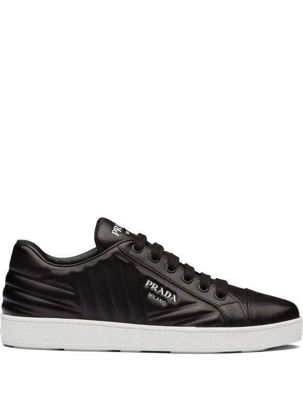 prada quilted low top sneaker