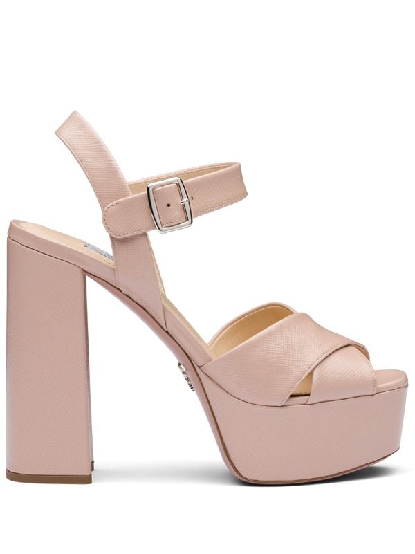 prada saffiano sandals