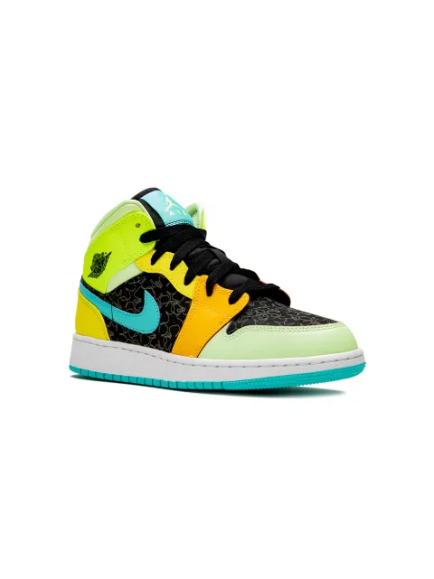 Jordan Kids Air Jordan 1 Mid SE "Four Leaf Clover" sneakers