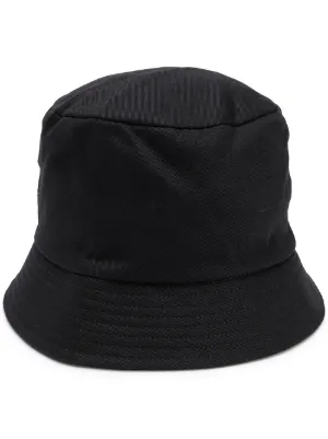 MCQ チェック バケットハット | ブラック | FARFETCH JP