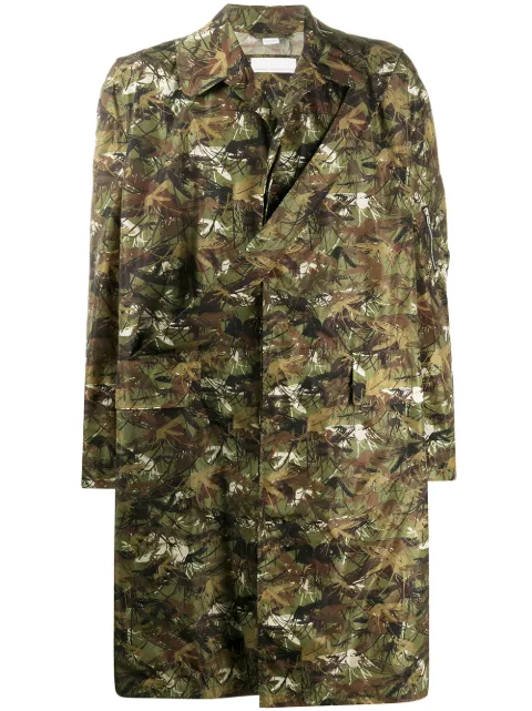Random Identities abrigo con estampado militar