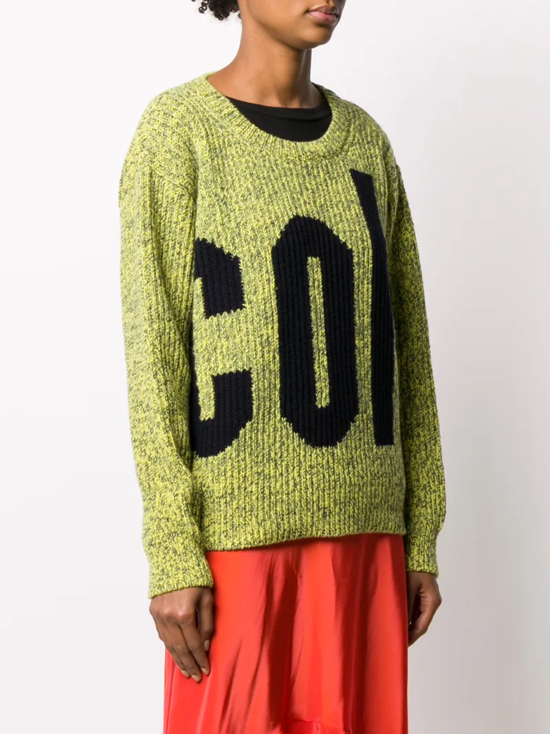 COLVILLE LOGO RIBBED KNIT JUMPER 