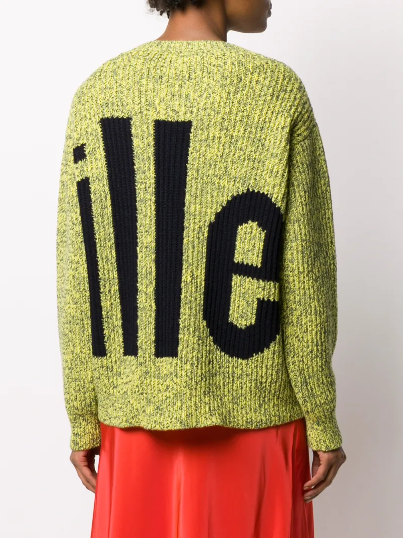COLVILLE LOGO RIBBED KNIT JUMPER 
