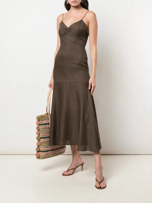 alexis polka dot dress