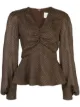 Image 1 of Alexis Avani polka dot top